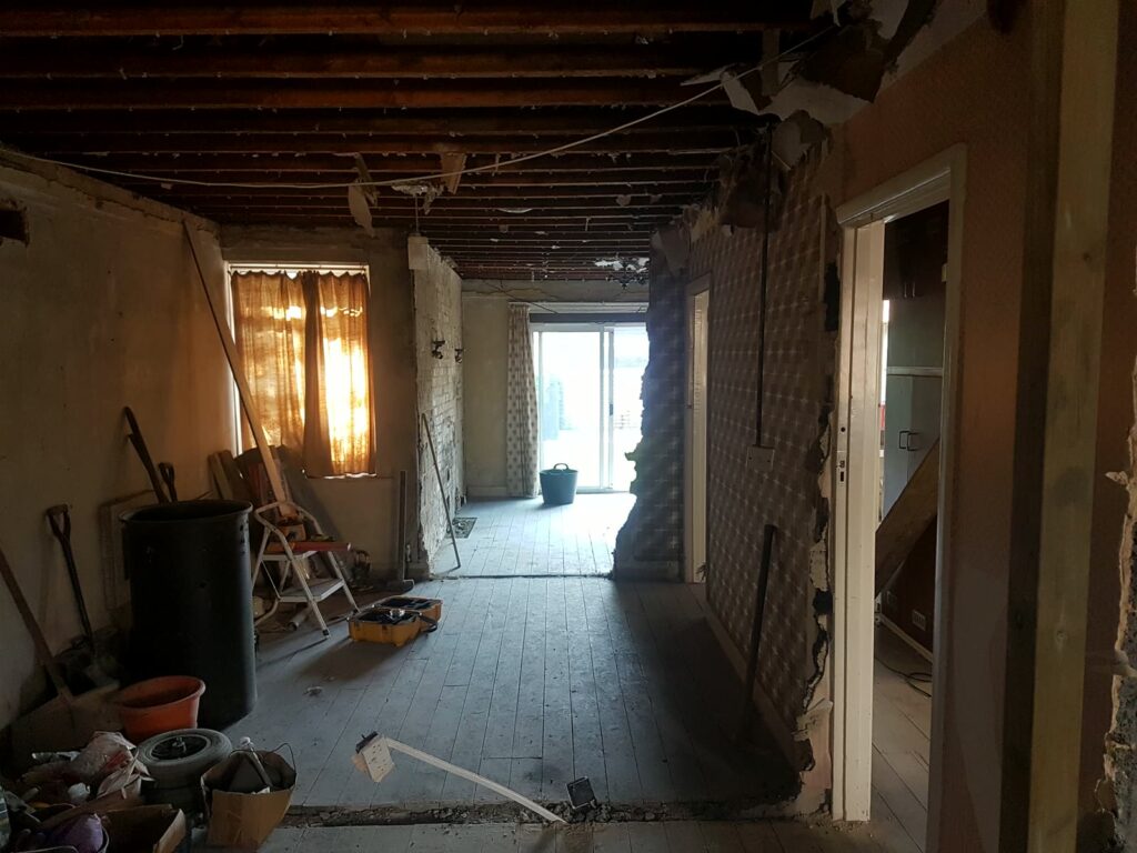 Stripped back to the structure