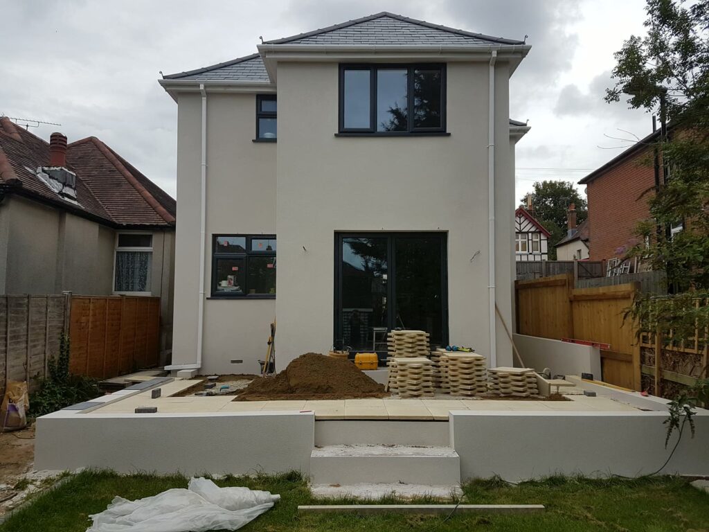 Fresh render and new windows at the back