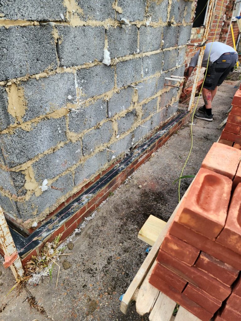 Project story: renovating a tired house, from extension rebuild to finished home The old extension walls