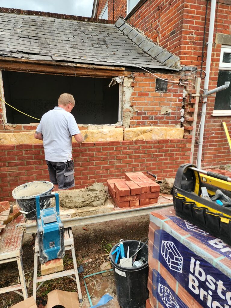 Project story: renovating a tired house, from extension rebuild to finished home Taking the old extension back