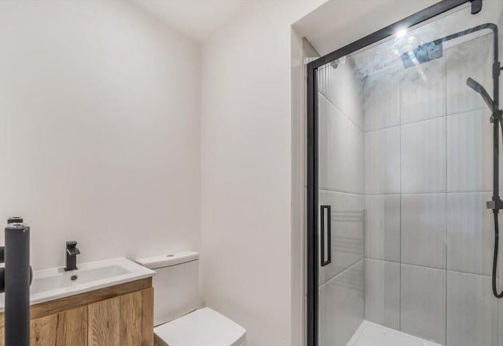 Project story: renovating a tired house, from extension rebuild to finished home The new shower room
